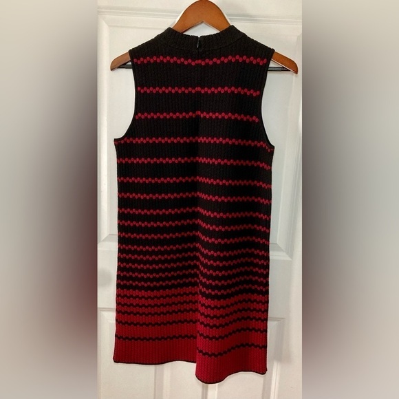Nic+Zoe Black Red Knit dress - size SP - Picture 2 of 4
